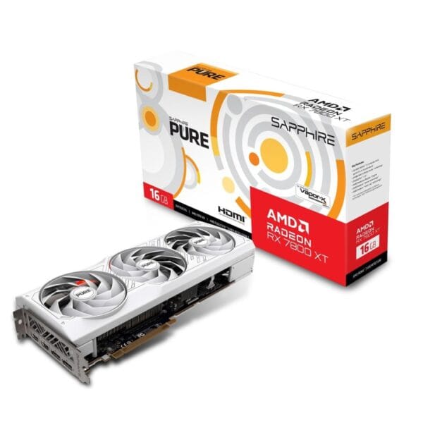 SAPPHIRE PURE AMD RADEON RX 7800 XT GAMING OC 16GB DDR6 - Image 1