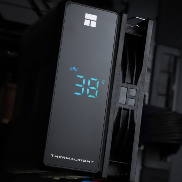 Procesoriaus (CPU) aušintuvas Thermalright Assassin X 120 R Digital Black - Image 4