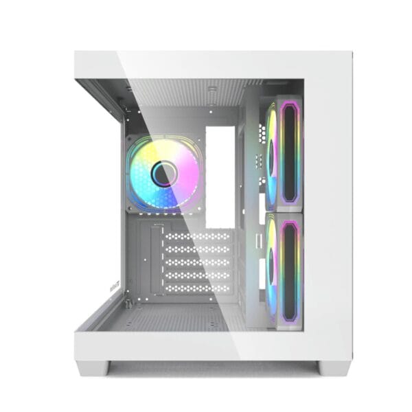 Kompiuterio korpusas Darkflash C275P M-ATX baltas - Image 3