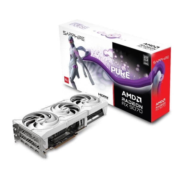 Sapphire PURE AMD RADEON RX 9070 GAMING OC 16GB - Image 1