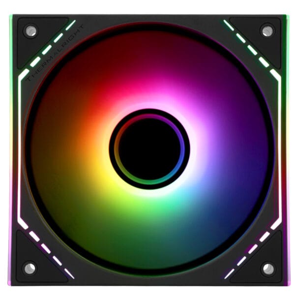 Korpuso aušintuvas Thermalright 120mm ARGB TL-M12R-S Reverse Blade (Atvirkštinis)  JUODAS 1vnt - Image 6