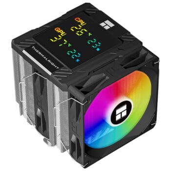 Dual-Tower Procesoriaus (CPU) aušintuvas Thermalright Peerless Assassin 120 Digital ARGB BLACK (Juodas)