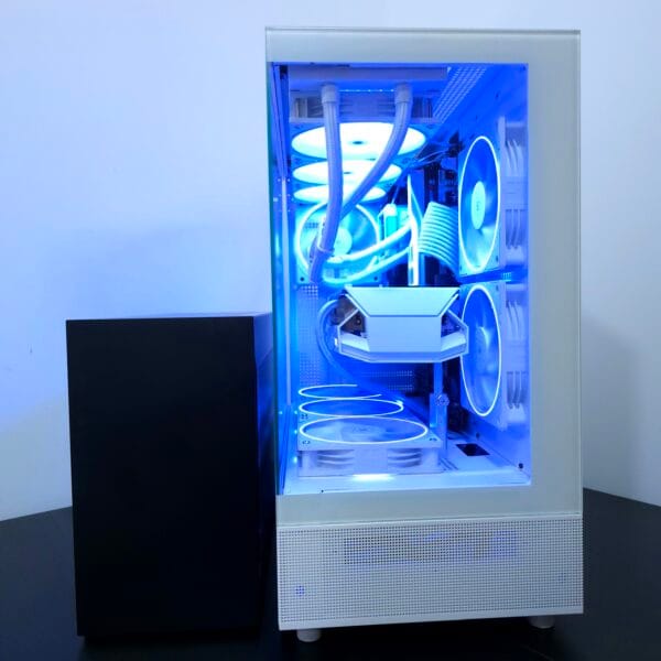 Stacionarus Mini ITX žaidimų-darbo kompiuteris AMD Ryzen 5 7600X3D B650 WiFi 32GB DDR5 2TB NVMe SSD RTX 5070 OC 12GB (P624) - Image 4