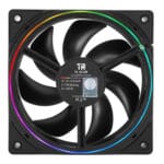 Korpuso aušintuvai Thermalright 120mm ARGB TL-S12R JUODI 3vnt. Reverse Blade (Atvirkštinis) - Image 3