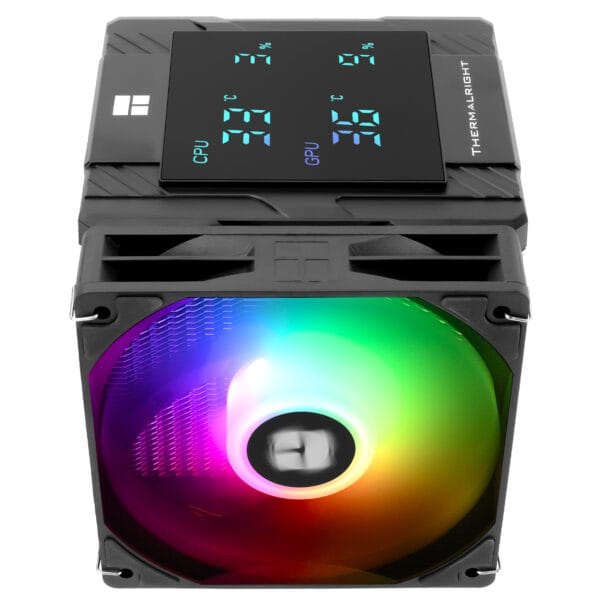 4 Dual-Tower Procesoriaus (CPU) aušintuvas Thermalright Peerless Assassin 120 Digital ARGB BLACK (Juodas) - Image 4