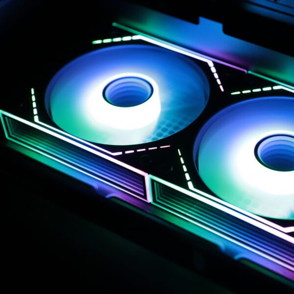 Korpuso aušintuvas Thermalright 120mm ARGB TL-M12R-S Reverse Blade (Atvirkštinis)  JUODAS 1vnt - Image 5