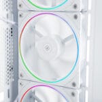 Korpuso aušintuvai Thermalright 120mm ARGB TL-S12RW BALTI 3vnt. Reverse Blade (Atvirkštinis) - Image 7