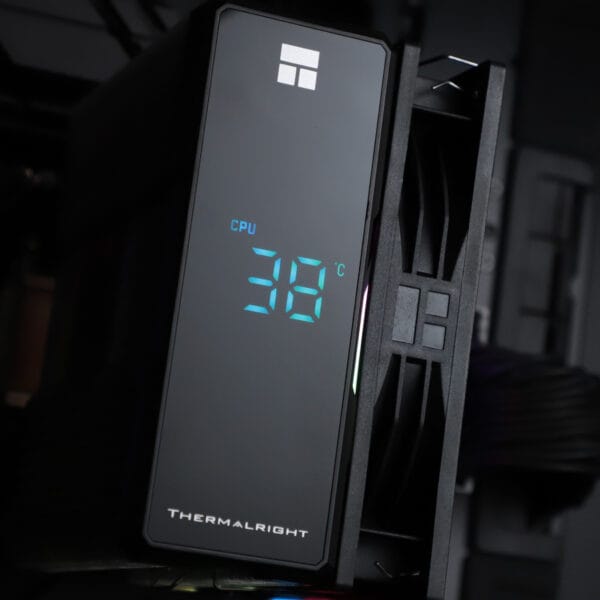 Procesoriaus (CPU) aušintuvas Thermalright Assassin X 120 R Digital ARGB Black - Image 3