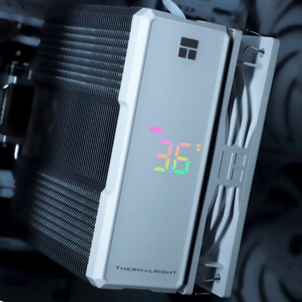 9 Procesoriaus (CPU) aušintuvas Thermalright Assassin X 120 R Digital White - Image 10