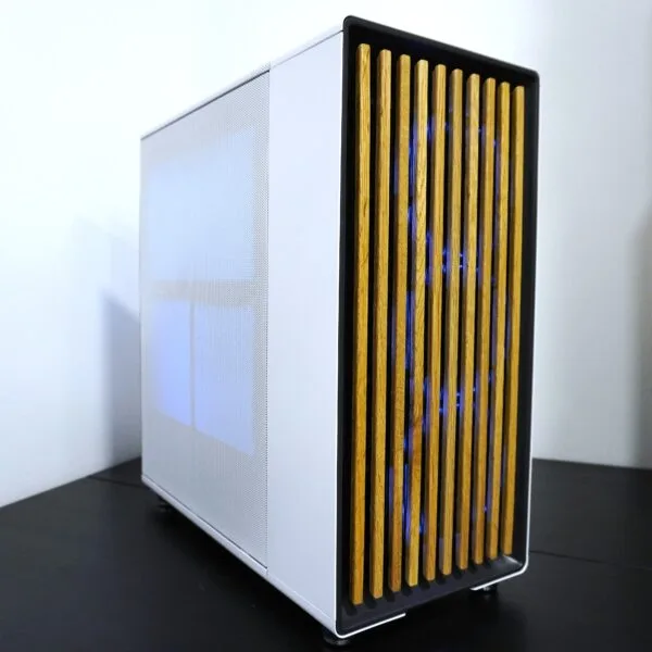 7800X3D FD North RX 9070 Stacionarus žaidimų-darbo kompiuteris Ryzen 7 7800X3D B650 WiFi 32GB DDR5 1TB NVMe SSD RX 9070 GAMING OC 16GB (P645) - Image 1