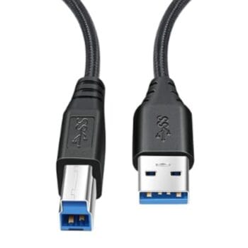 Genuine HP 6ft SuperSpeed USB 3.0 TY5K39000M917468-001 USB Type-A to Type-B