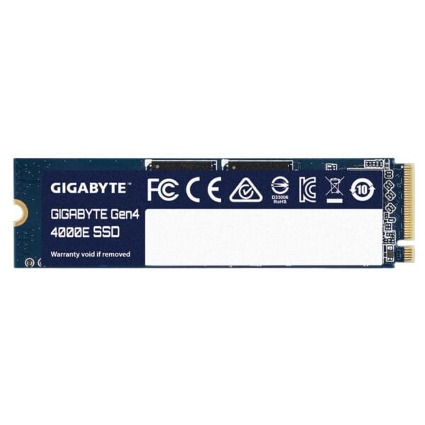 500GB GIGABYTE Gen4 4000E NVMe SSD PCIe Gen4 x4 M.2 iki 3600 MB/s - Image 2
