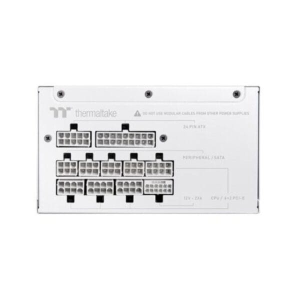 Thermaltake TOUGHPOWER GT SNOW 750W PCIe Gen 5.1 WHITE (Baltas) - Image 3