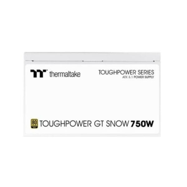 Thermaltake TOUGHPOWER GT SNOW 750W PCIe Gen 5.1 WHITE (Baltas) - Image 4
