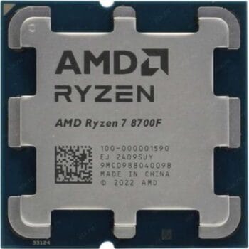 AMD Ryzen 7 8700F TRAY 8 Cores 16 Threads 16MB Cache Boost up to 5GHz 100-000001590
