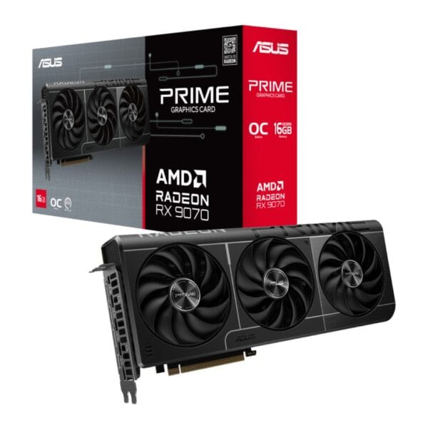ASUS Prime Radeon RX 9070 OC Edition 16GB GDDR6 - Image 1