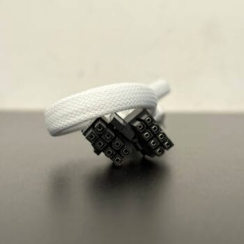 Corsair CPU Type 4 (Tinka Type 3) Sleeved white EPS 8 (4+4) Pin (Orginalus)