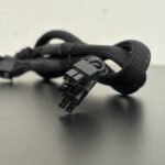 Corsair GPU VGA Type 4 (Tinka Type 3) Sleeved black PCIe kabelis 2x8 (6+2) Pin (Orginalus)