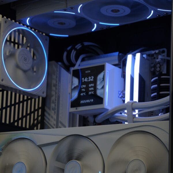 Stacionarus žaidimų-darbo kompiuteris Ryzen 7 9800X3D B850 WIFI7 64GB DDR5 2TB NVMe SSD RTX 5080 16GB (P688) - Image 2