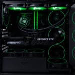 Stacionarus žaidimų-darbo kompiuteris Ryzen 7 7800X3D B850 WiFi 32GB DDR5 1TB NVMe SSD RTX 5070 Ti 16GB DDR7 (P679) - Image 2