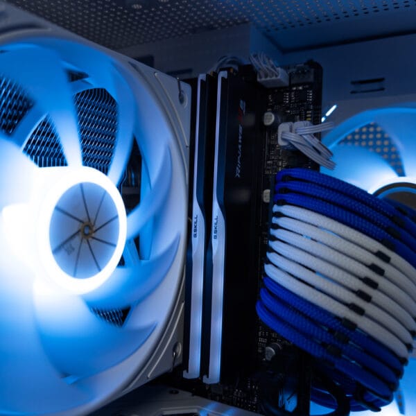 (P824) Stacionarus žaidimų-darbo kompiuteris Ryzen 5 7500F B850 WIFI 32GB DDR5 1TB SSD RX 9060 XT 16GB GDDR6 - Image 5