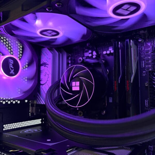 IMG_1416 Stacionarus žaidimų-darbo kompiuteris Ryzen 5 7600 B850M 32GB DDR5 1TB NVMe SSD RTX 5060 Ti 16GB (P817) - Image 3