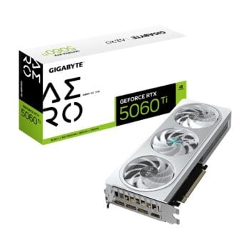 Vaizdo plokštė GIGABYTE NVIDIA GeForce RTX 5060 Ti 16GB GDDR7 AERO OC , 128bit, PCIE 5.0