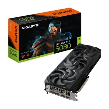 Vaizdo plokštė NVIDIA GIGABYTE WINDFORCE OC SFF GeForce RTX 5080 16GB GDDR7 PCIE 5.0