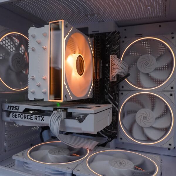 Stacionarus žaidimų-darbo kompiuteris Intel Core i5-12400F H610M 32GB DDR4 1TB NVMe SSD RTX 5060 8GB (P747) - Image 2