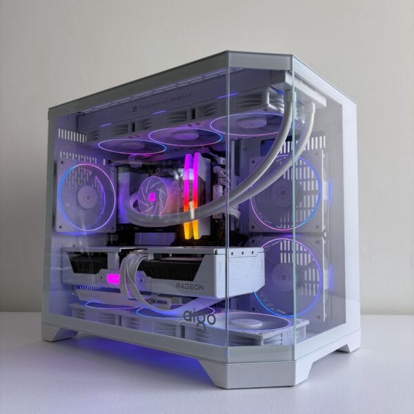 Stacionarus žaidimų-darbo kompiuteris Ryzen 5 9600X B850M WIFI7 32GB DDR5 2TB NVMe SSD RX 9070 OC 16GB (P697) - Image 1