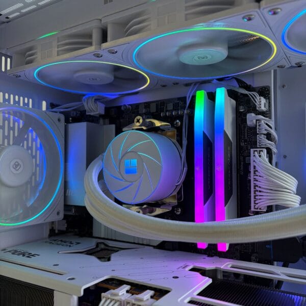 Stacionarus žaidimų-darbo kompiuteris Ryzen 5 9600X B850M WIFI7 32GB DDR5 2TB NVMe SSD RX 9070 OC 16GB (P697) - Image 2