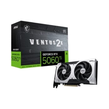 Vaizdo plokštė MSI GeForce RTX 5060 8G VENTUS 2X OC 8GB PCIe 5.0