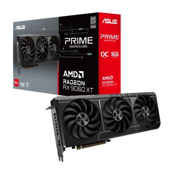 Vaizdo plokštė ASUS Prime Radeon RX 9060 XT 16GB OC Edition PRIME-RX9060XT-O16G - Image 1