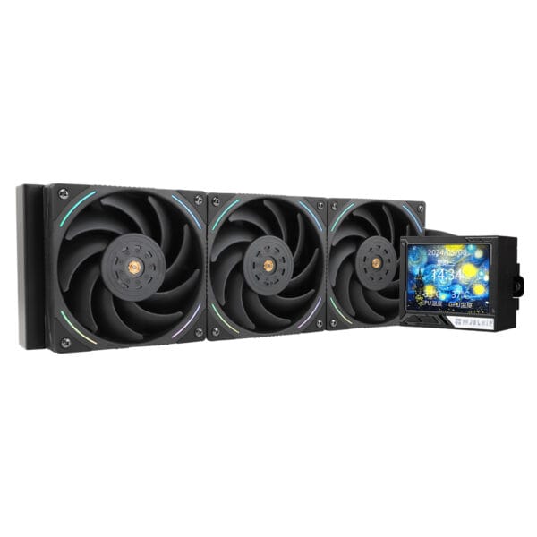 Procesoriaus (CPU) aušintuvas AIO Thermalright Mjolnir Vision 360 BLACK ARGB - Image 1