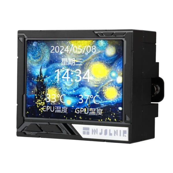 2 Procesoriaus (CPU) aušintuvas AIO Thermalright Mjolnir Vision 360 BLACK ARGB - Image 2