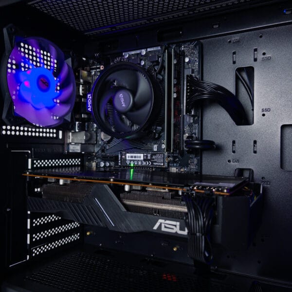 Stacionarus žaidimų-darbo kompiuteris Ryzen 5 5500 A520M 16GB DDR4 1TB NVMe SSD RX 5700 XT 8GB (P759) - Image 4