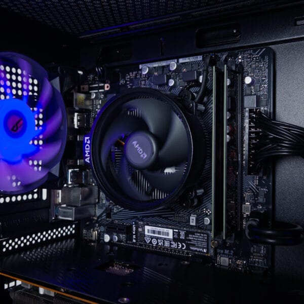 Stacionarus žaidimų-darbo kompiuteris Ryzen 5 5500 A520M 16GB DDR4 1TB NVMe SSD RX 5700 XT 8GB (P759) - Image 2