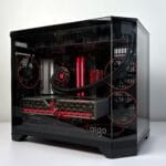 (P755) Stacionarus žaidimų-darbo kompiuteris Ryzen 5 9600X B650M WIFI 32GB DDR5 1TB NVMe SSD RX 9060 XT 16GB