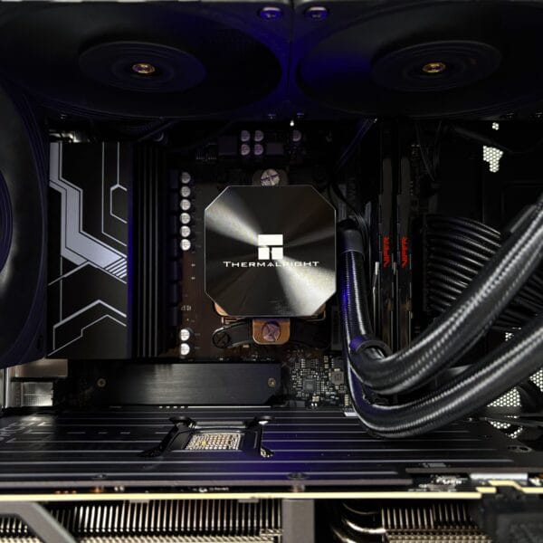 Stacionarus žaidimų-darbo kompiuteris Ryzen 7 7800X3D B850M WIFI 32GB DDR5 2TB NVMe SSD RTX 5070 12GB (P745) - Image 4