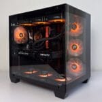Stacionarus žaidimų-darbo kompiuteris Ryzen 7 7800X3D B850M WIFI 32GB DDR5 1TB NVMe SSD RTX 5070 12GB (P725)