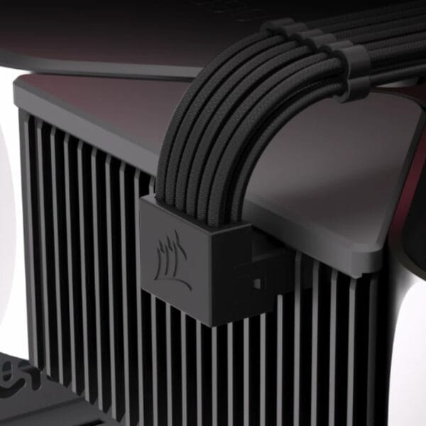 CORSAIR PSU 90° Type 4 PCIe GPU 12V-2x6 Style A 600W Kabelis (CP-8920347) (Nauja 12VHPWR versija - Image 2