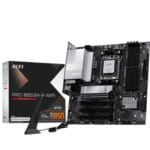 Pagrindinė Plokštė MSI PRO B850M-P WIFI AM5 mATX PCIe 5.0 Wi-Fi 7 5G LAN Bluetooth 5.4