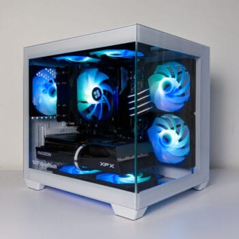 Stacionarus žaidimų-darbo kompiuteris Ryzen 5 7500F A620M 32GB DDR5 1TB NVMe SSD RX 9060 XT 8GB (P806)