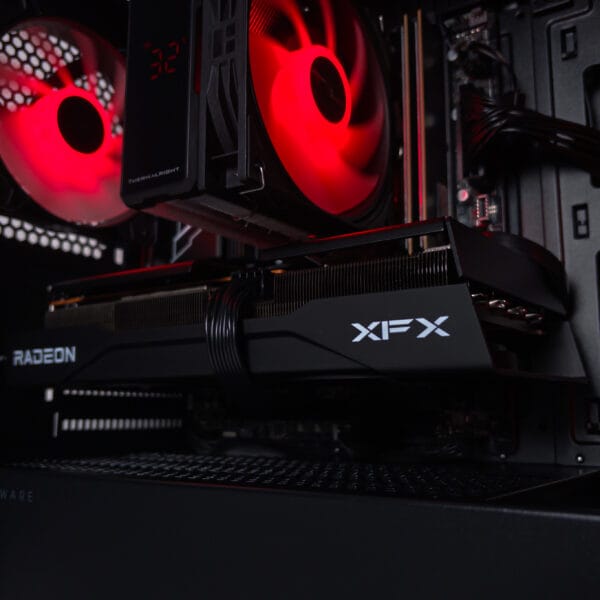 (P870) Stacionarus žaidimų-darbo kompiuteris Ryzen 5 8400F A620M 32GB DDR5 1TB NVMe SSD RX 9060 XT 8GB - Image 3