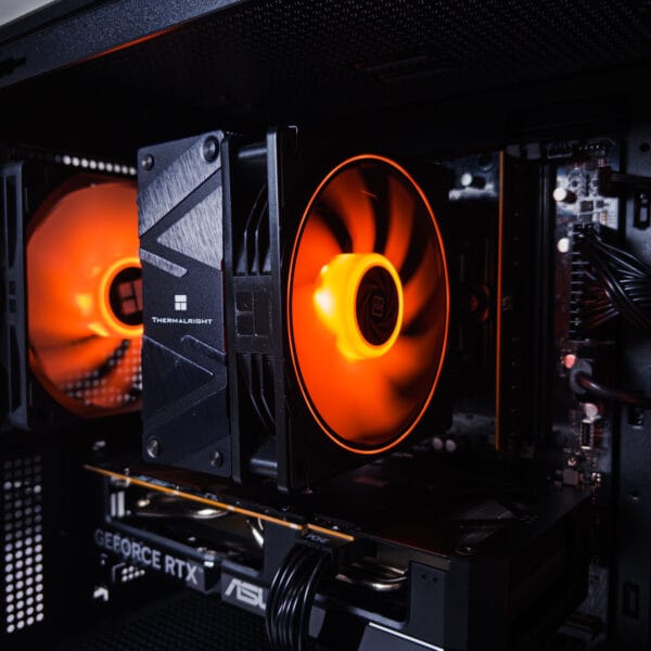 (P815) Stacionarus žaidimų-darbo kompiuteris Ryzen 5 8400F A620M 32GB DDR5 1TB NVMe SSD RTX 5060 8GB - Image 3