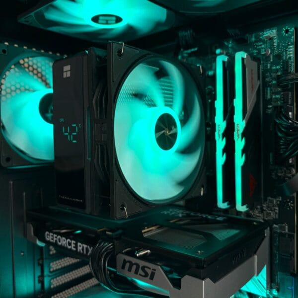 IMG_2020 Stacionarus žaidimų-darbo kompiuteris Ryzen 5 7500F B850M WIFI 32GB DDR5 1TB SSD RTX 5060 Ti 16GB (P804) - Image 2
