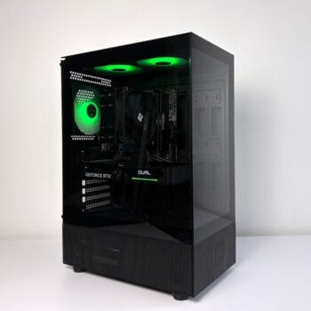 Stacionarus žaidimų-darbo kompiuteris Ryzen 5 5600 A520M 16GB DDR4 1TB NVMe SSD RTX 5060 8GB (P855)