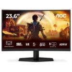 Lenktas (Curved) žaidimų monitorius AOC GAMING 24" C24G42E HD (1080p) VA 180Hz 0.5ms