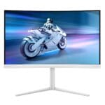 Lenktas (Curved) žaidimų monitorius Philips 27M2C5501/00 27" VA QHD 2K (1440P) 180Hz 1ms Baltas su Ambilight
