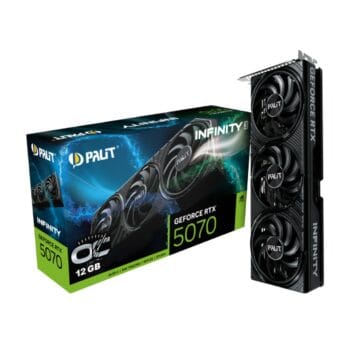 Vaizdo plokštė Palit GeForce RTX 5070 Infinity 3 OC 12GB GDDR7 DLSS4 192 bit PCIE 5.0